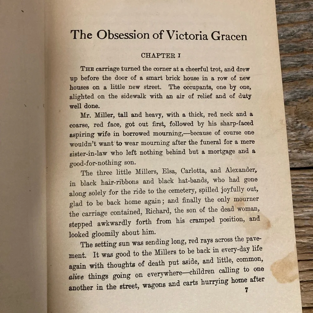 The Obsession of Victoria Gracen by Grace Livingston Hill Lutz - 1915